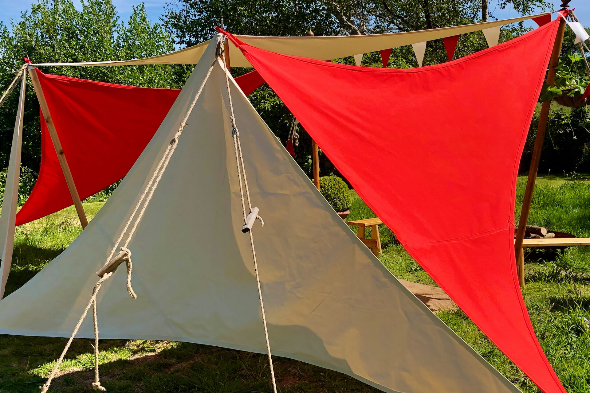 Marquee Hire Shade Sails Range Shade Sails